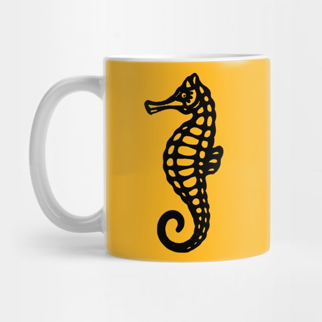 Black Sea Horse by dalyndigaital2@gmail.com